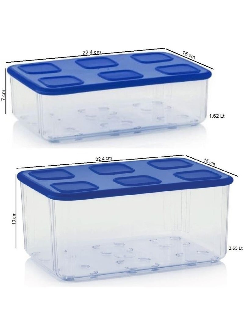 Transparent Modular Container 2-Piece 1.62-2.53 Lt Storage Container - pzsku/Z9DBDFB3758817C87E2ABZ/45/_/1725725075/8a685830-24d8-4b18-a26c-b008ad48d673