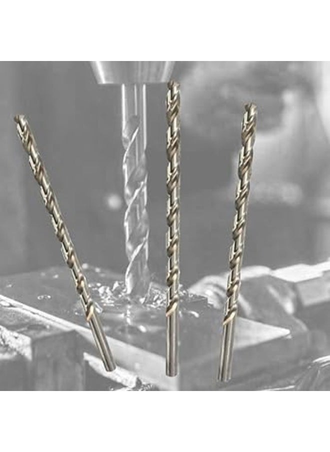 Wisemann Cobalt HSS-E Drill Bit Set For Metal  High Speed Steel - .05 Mm To 13 Mm 25 Pcs  - Image 4