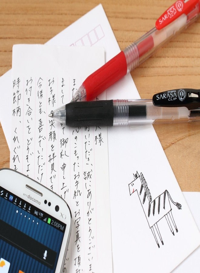 Zebra Technologies Zebra Water-Based Gel Ballpoint Pen Sarasa Clip 0.5 JJ15-E Brown - Image 3