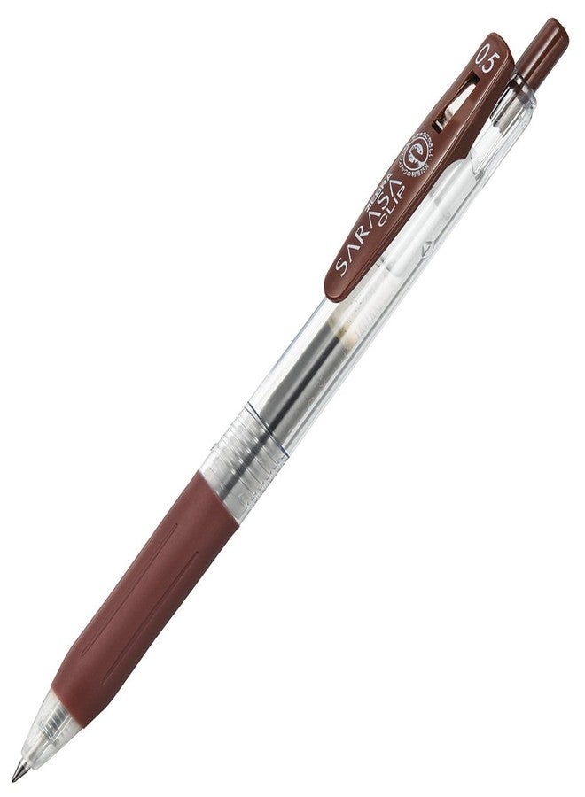 Zebra Technologies Zebra Water-Based Gel Ballpoint Pen Sarasa Clip 0.5 JJ15-E Brown - Image 1