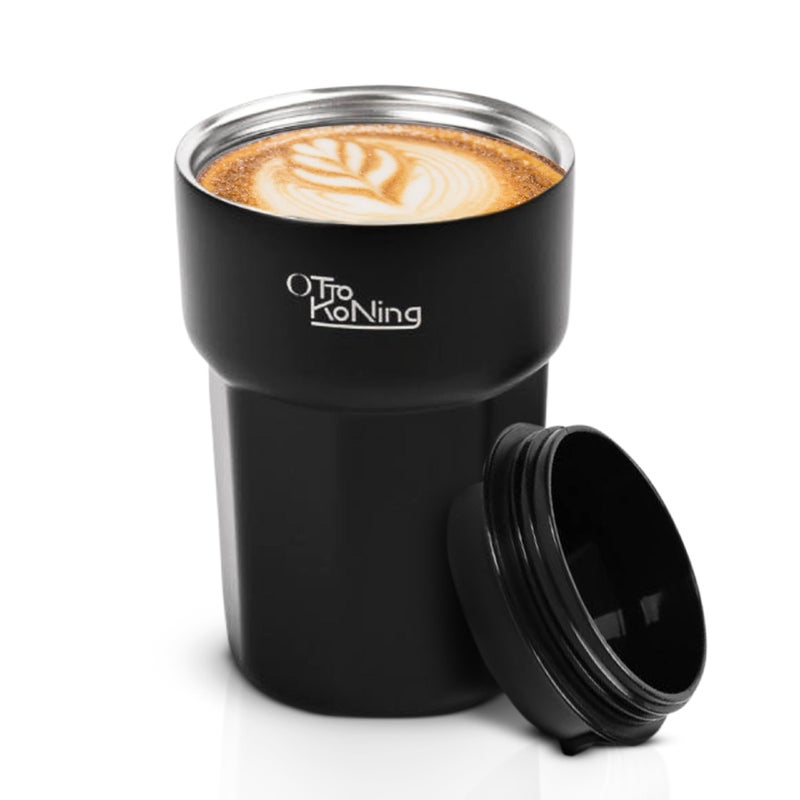 OTTO KONING Travel Mug 350ml (12oz) - Leakproof Insulated Coffee Cup - Image 2