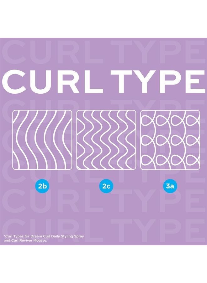 John Frieda Frizz Ease Curly Hair Reviver Mousse Enhances Curls, a Soft Flexible Hold for Curly or Frizzy Hair, Alcohol-Free, 7.2 oz (Pack of 2)  - Image 3