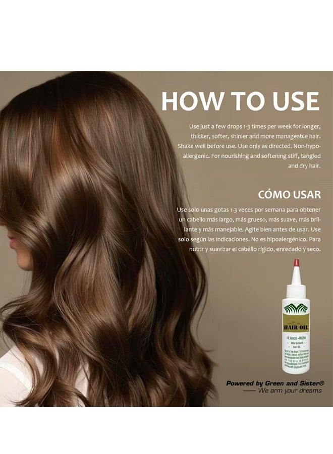 GS Hair Oil 4 Oz - Image 2