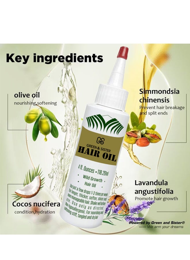 GS Hair Oil 4 Oz - Image 4