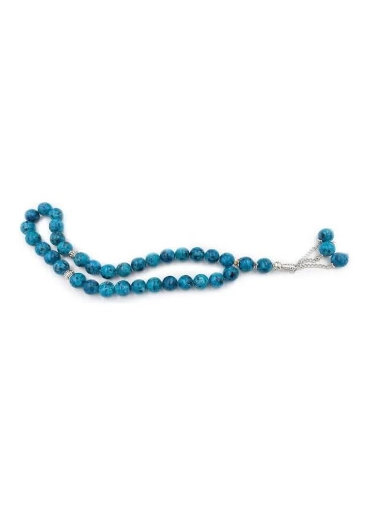Dreamzon Natural Turquoise Stone Beads Tasbeeh  - Image 2