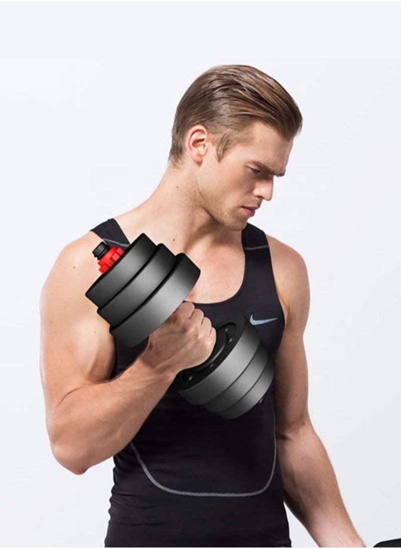 AGD 20KG Multifunctional Adjustable Dumbbell Set for Men and Women Lifting Workout Home Gym Training  - Image 5
