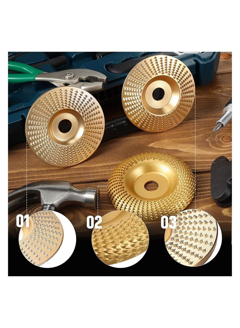 Ailily 3-Pieces Grinding Wheel Shaping Disc Angle Grinder Wood Abrasive - Image 4