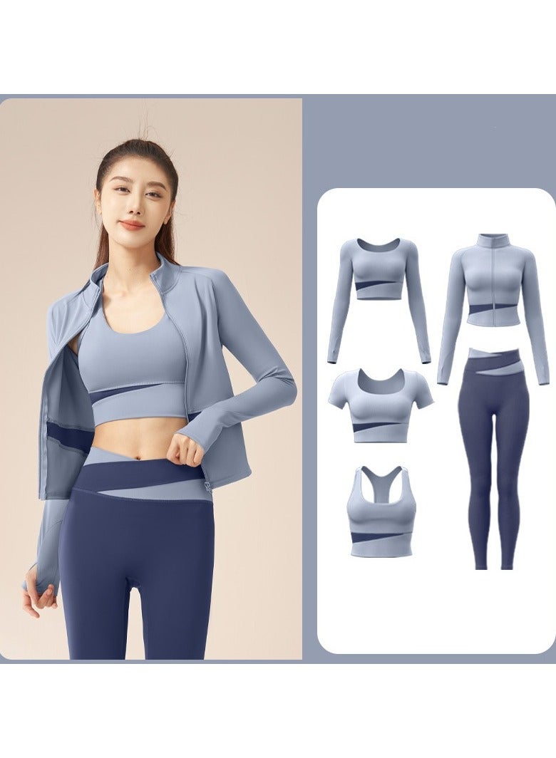 EBMINI New Pilates Yoga Training Fitness Clothing Set 