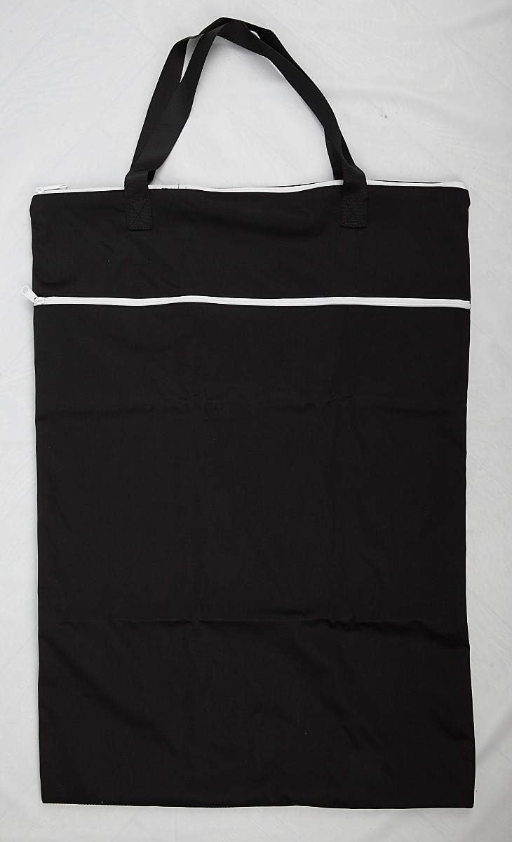 Hibaby Large Hanging WetDry Cloth Diaper Pail Bag for Reusable Diapers or Laundry - Image 2