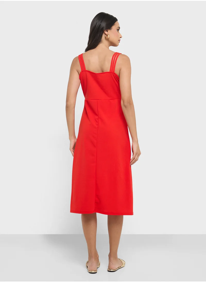 ايلا Strappy A-Line Dress