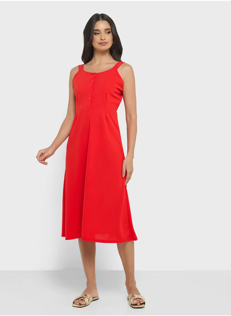 ايلا Strappy A-Line Dress