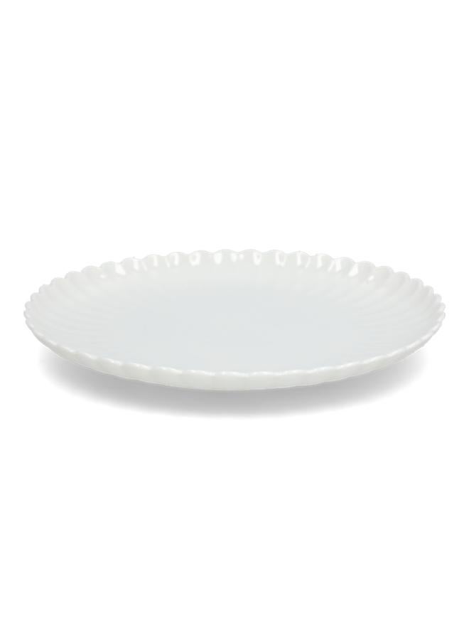 Easy Life Lifestyle Collection Porcelain Dinner Plate White 26cm R2900#LIFW - Image 1