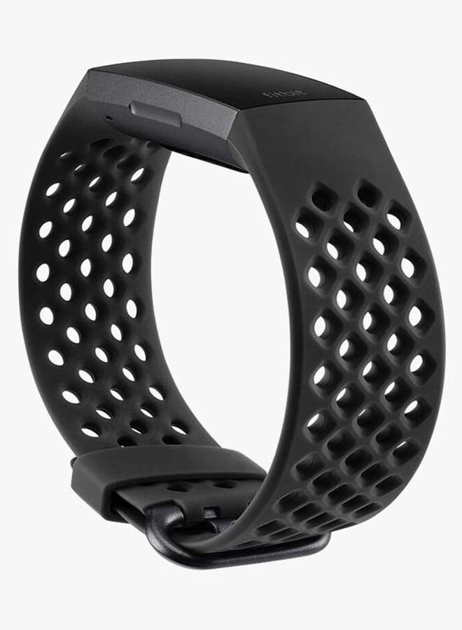 Fitbit Sport Band For Fitbit Charge 3/4 Black - Image 2