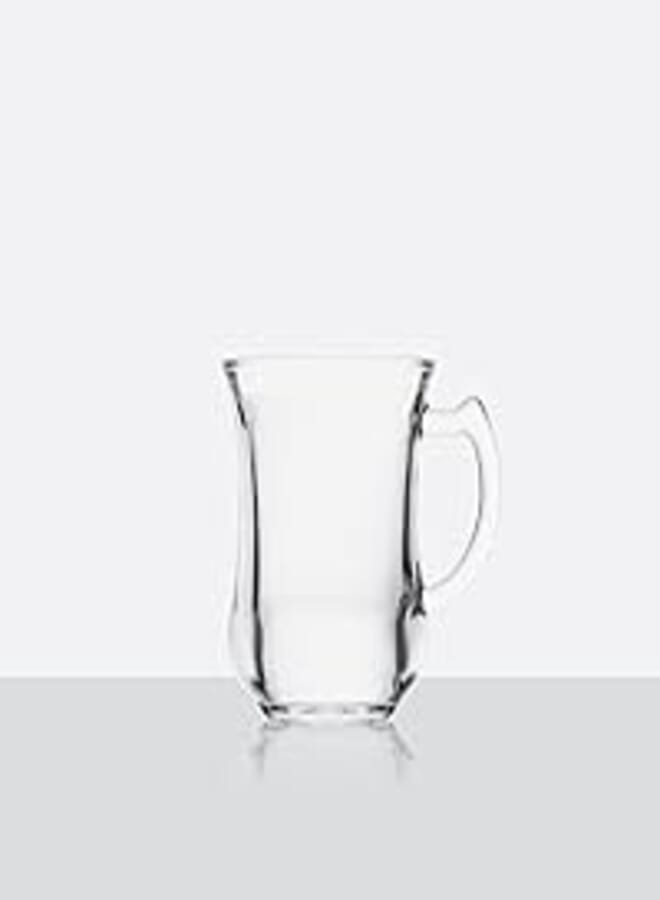 6 sets of transparent tea cups 