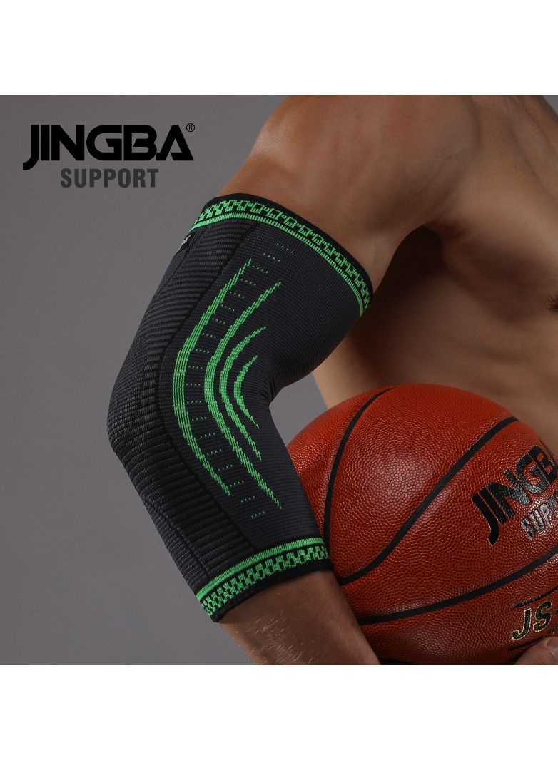 JINGBA SUPPORT Support Weightlifting Fitness Sports Elbow Support L Size - Image 2