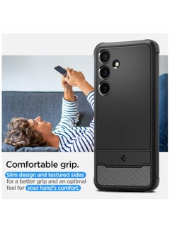 Spigen Rugged Armor designed for Samsung Galaxy S24 case cover 2024 - Matte Black - pzsku/Z9DBEE16994B0DFAB73A1Z/45/_/1716045778/2d78d2a2-1b69-4e1a-9310-8b79f3968fa3