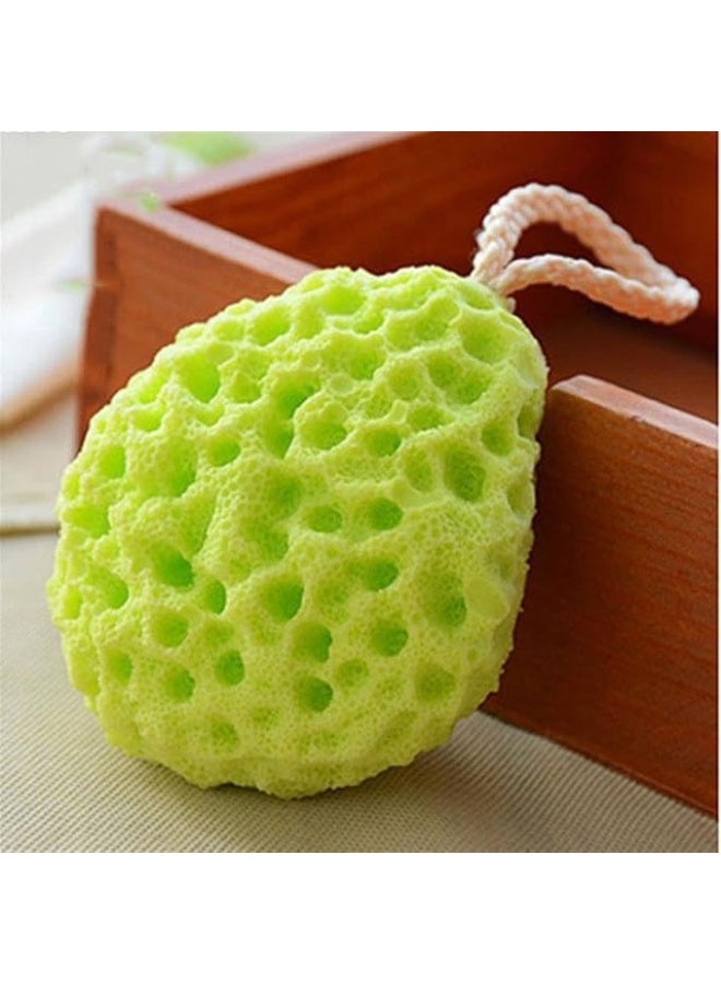 MiniMe Bath Sponge with Cotton Hanging Loop | 0‑48 Months | Yellow | Sustainably Harvested Mediterranean Sponge | Ultra‑Soft, Hypoallergenic & Eco‑Friendly | Durable, Quick‑Dry & Easy‑Clean Design - Image 3