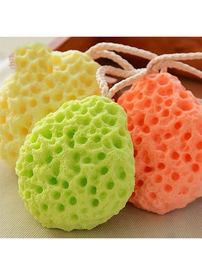 MiniMe Bath Sponge with Cotton Hanging Loop | 0‑48 Months | Yellow | Sustainably Harvested Mediterranean Sponge | Ultra‑Soft, Hypoallergenic & Eco‑Friendly | Durable, Quick‑Dry & Easy‑Clean Design - Image 4