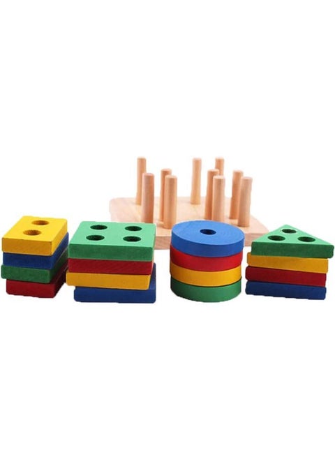 3omar Toys arrangement of geometric shapes Square For Children