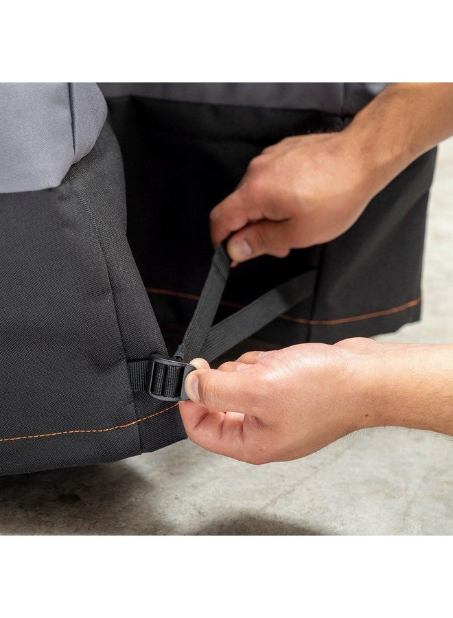 TRAEGER Full Length All-Weather Grill Cover for Ironwood 616 Grey and Black 48 x 25 x 59 cm BAC690 - Image 4