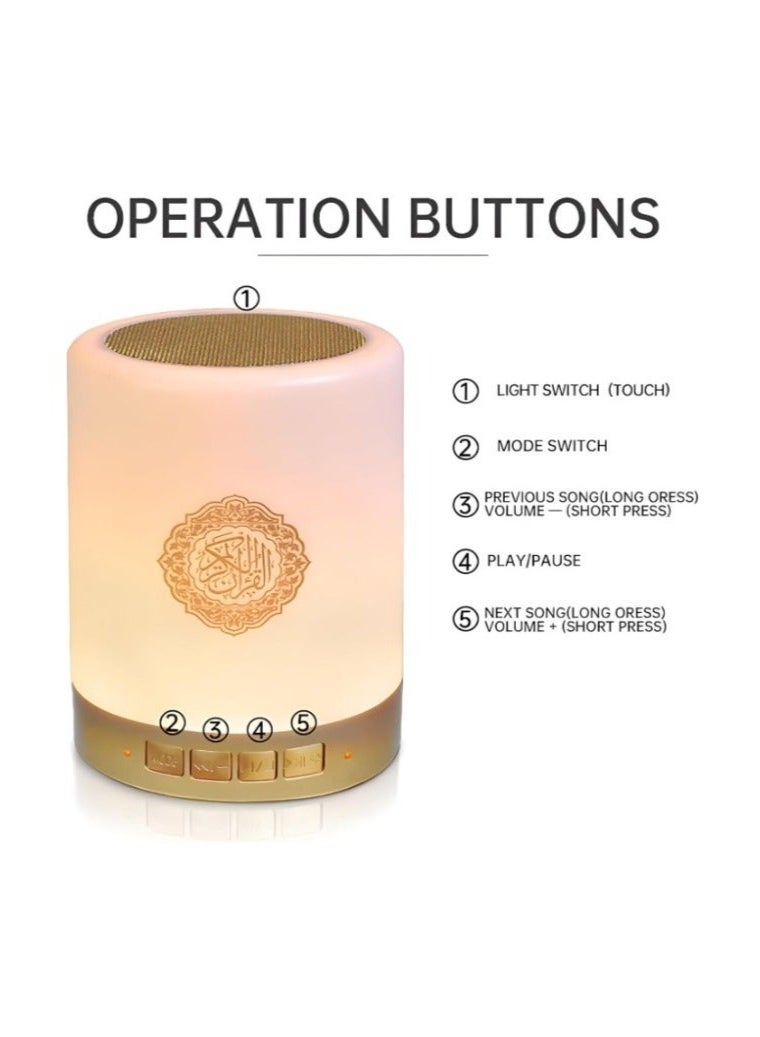 مصباح لمس لتعليم القرآن الكريم ومشغل MP3 وسماعة قرآن مع تطبيق - Image 3