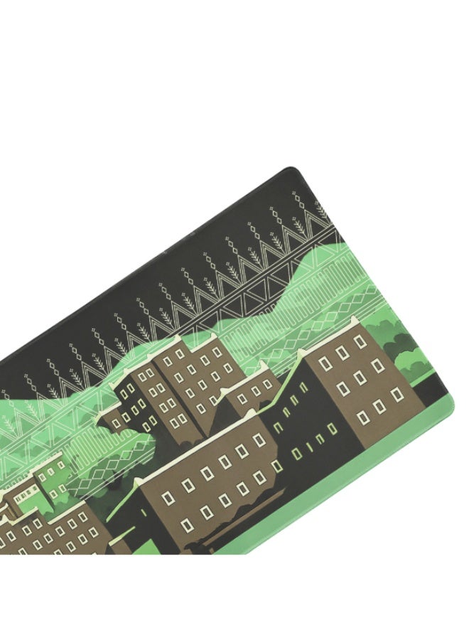 ثيرمو مجموعة ماوس باد تراثية احترافية TM03 مقاس XXL مع مسند كيبورد ومسند ماوس جودة عالية - Image 3