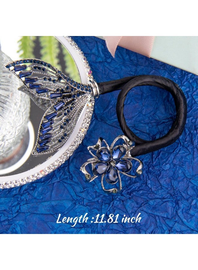 DAZZLIQ Hair Bun Maker Twister Accessories Mermaid Tail Rhinestone Elegant Hair Puff Accessories for Women Bun Maker Bun Cages for Hair for Party Wedding Celebrations Juda Accessories for Women - Image 5