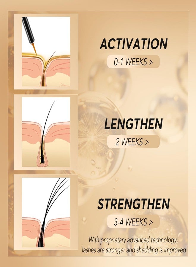 ASAMO Eyelash Growth Serum – 15 Plant Extracts for Longer Lashes, Natural Beauty Enhancement,eye lash serum growth - Image 5