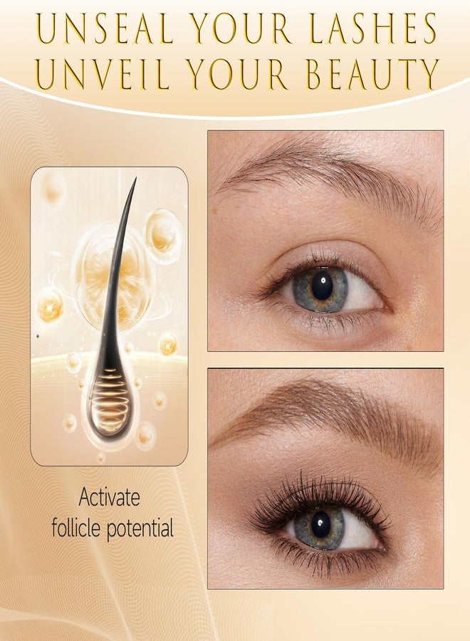 ASAMO Eyelash Growth Serum – 15 Plant Extracts for Longer Lashes, Natural Beauty Enhancement,eye lash serum growth - Image 3