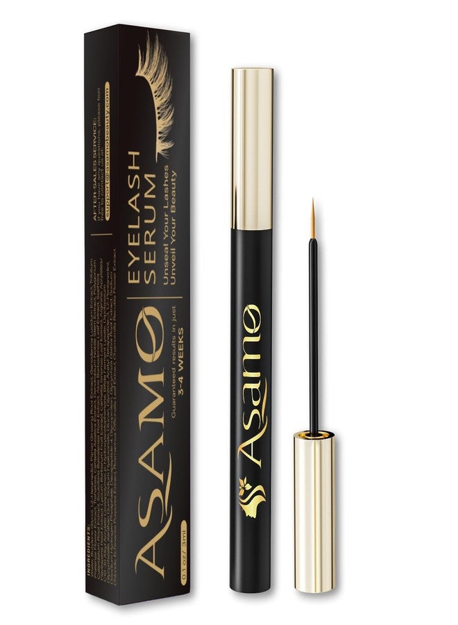 ASAMO Eyelash Growth Serum – 15 Plant Extracts for Longer Lashes, Natural Beauty Enhancement,eye lash serum growth - Image 1