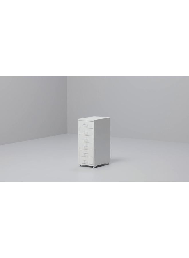 Zaboon Drawer Unit On Castors, White, 28X69 Cm - Image 2