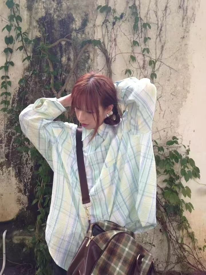 [Self-Set ] Korean Department Wears This Year'S Popular Beautiful Shirts With Unique Chic And Lazy - Image 4