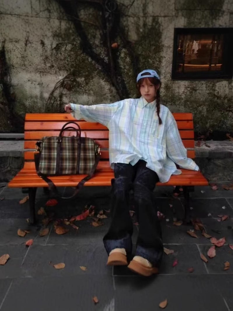 [Self-Set ] Korean Department Wears This Year'S Popular Beautiful Shirts With Unique Chic And Lazy - Image 3