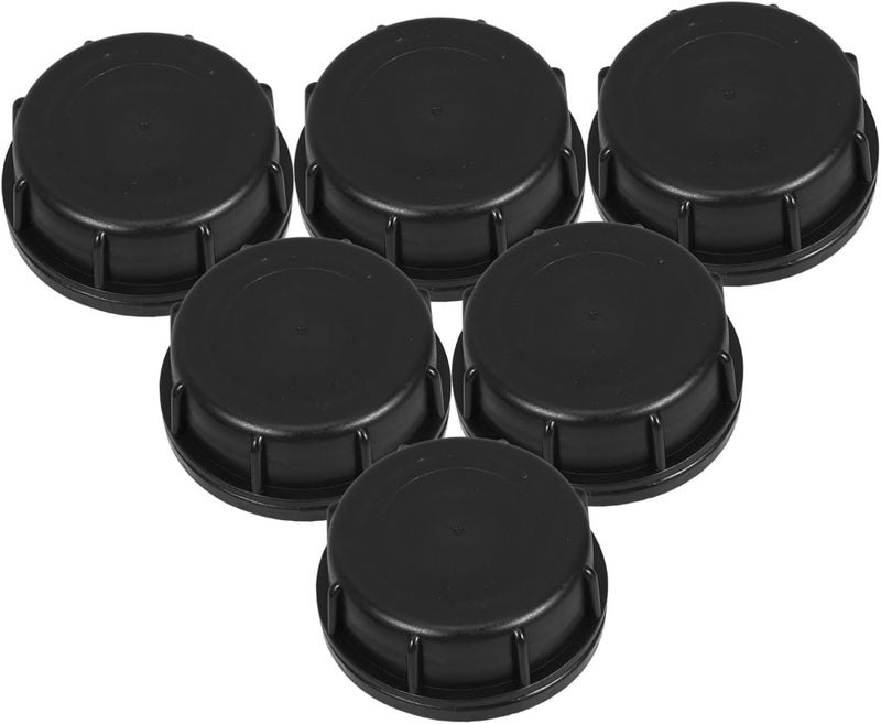 Luxshiny 6pcs Plastic Barrel Cover Food Storage Buckets Lid Tote Tank Lid Paint Can Water Storage Barrel Leakproof Drum Easy to Use Clean Sealing for Gasoline - Image 1