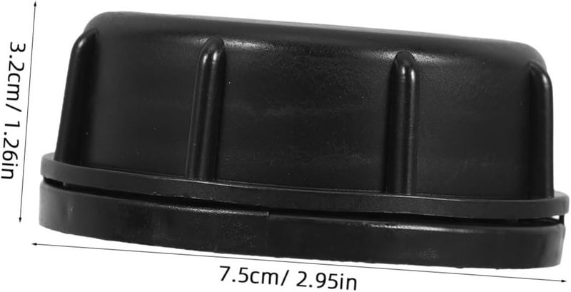 Luxshiny 6pcs Plastic Barrel Cover Food Storage Buckets Lid Tote Tank Lid Paint Can Water Storage Barrel Leakproof Drum Easy to Use Clean Sealing for Gasoline - Image 2