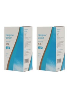 Dar Al Dawa Minoxidil 5% Solution Hair Regrowth Tonic 50ml (2 Pack 2 Month)  - Image 1