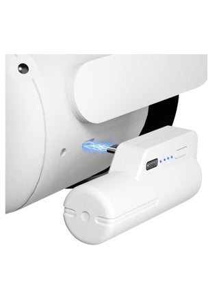 Battery Pack 5000mAh Head Strap Battery Pack Compatible with Oculus/Meta Quest 2,  Lightweight and Portable VR Extend Power Accessories for Extra 2-4H Playtime - pzsku/Z9DBFC6452BD8CAFAC2C0Z/45/_/1687940145/64912978-f9db-443c-a2e6-74b93235960d