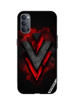 VR CREATIVE Protective Case Cover For Oppo Reno4 Pro 5G Fortnight Clans Design Multicolour  - Image 1