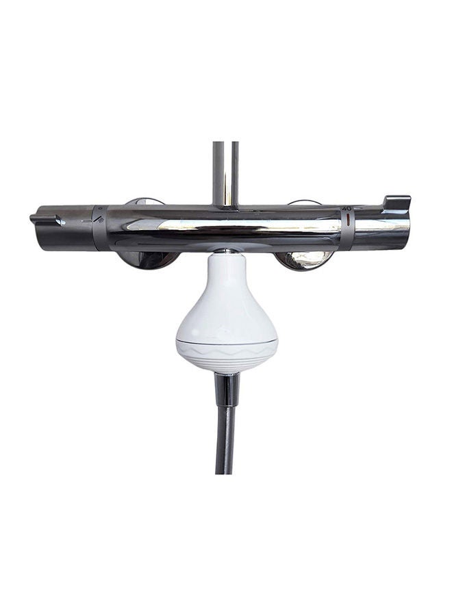 TAPP WATER ShowerPro Shower Water Filter Filters Lime Chlorine And Heavy Metals Ideal for Hair And Skin White  - Image 2