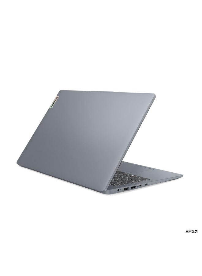 Lenovo Ideapad Slim 3 Laptop With 15.6-Inch Display, AMD Ryzen 7 7730U Processor/16GB RAM/512GB SSD/AMD Radeon Graphics/Windows 11 / English/Arabic Arctic Grey - Image 5