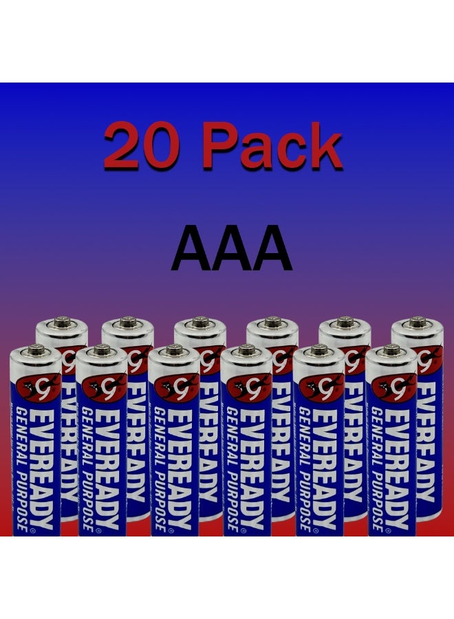إفريدي بطاريات AAA,(بكج مكون20 بطرية), بطاريات أصلية, بطاريات ايفريدي, بطاريات رموت, طاقة طويلة الامد, 15+5 مجانا - Image 3