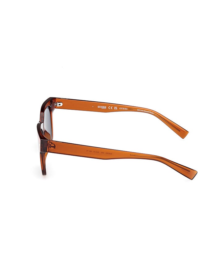 GUESS Men's UV Protection Square Sunglasses - GU826544V53 - Lens Size: 53 Mm - Image 2