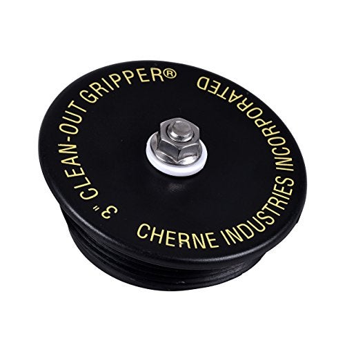 Cherne 270178 Gripper 3 in. Black Mechanical Clean Out Plug - Image 5