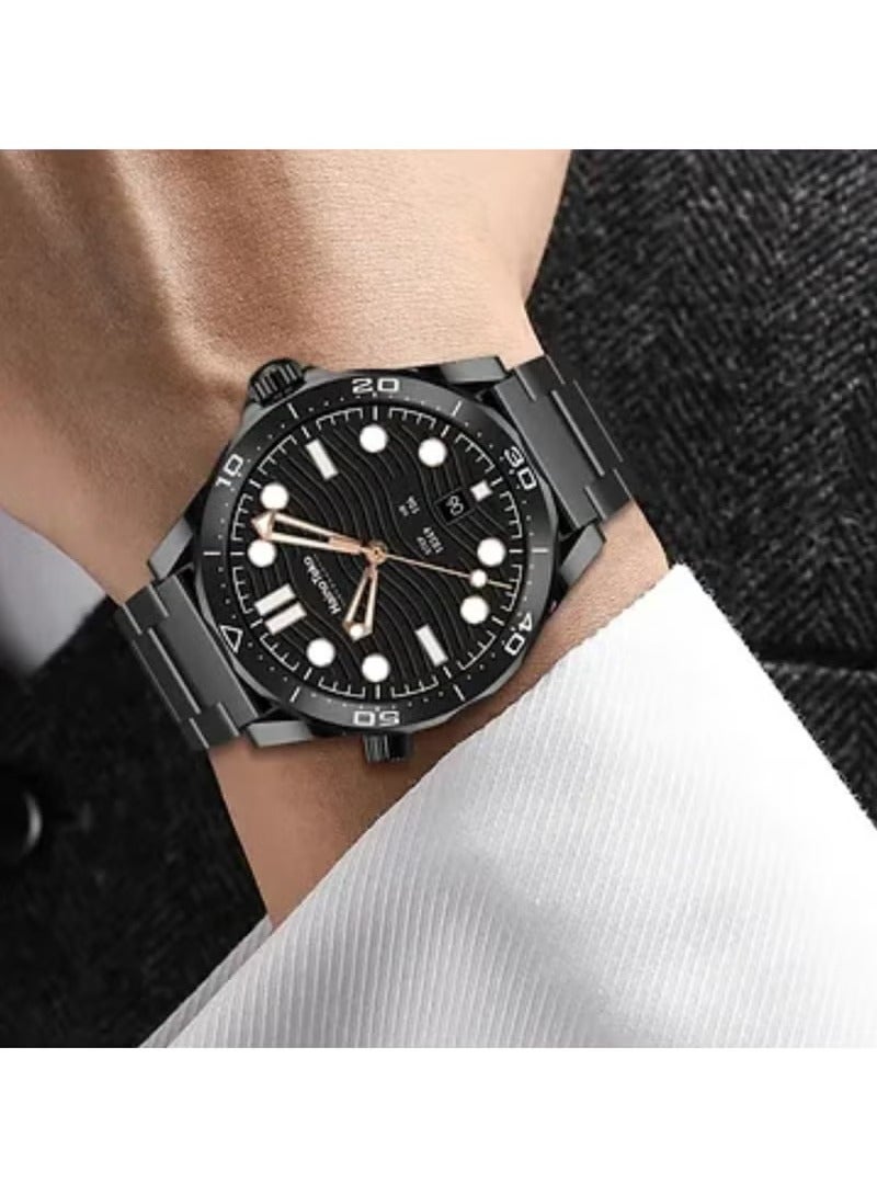HainoTeko Haino Teko RW-48 Smart Watch with AMOLED Display, 3 Interchangeable Straps, Black  - Image 2
