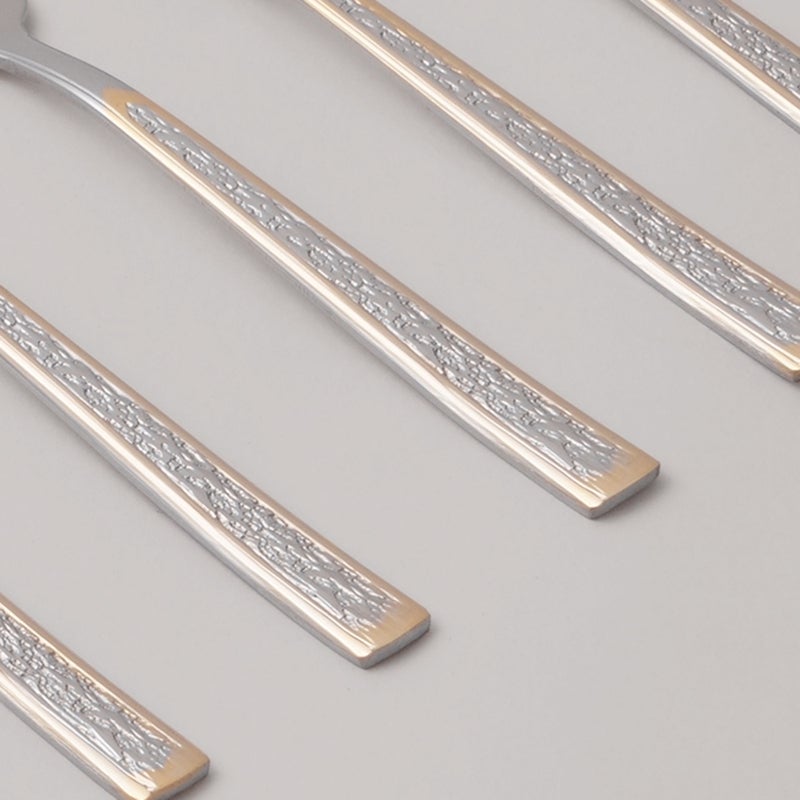 Pentola stainless steel cake fork set 6pcs with mirror polish 2.5mm - Image 3