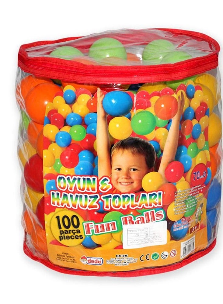 dede Dede - Fun Balls Bag with 100 Ball - 1733  - Image 1