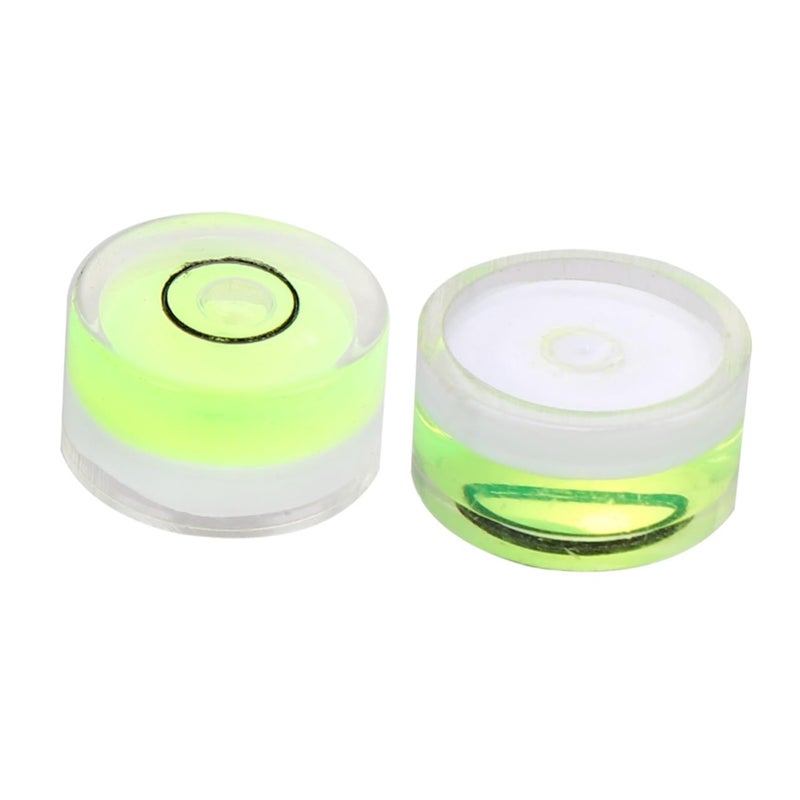 16 Pcs Green Circular Bubble Gauge Spirit Level Indicator 15x8mm Universal Tool - Image 2