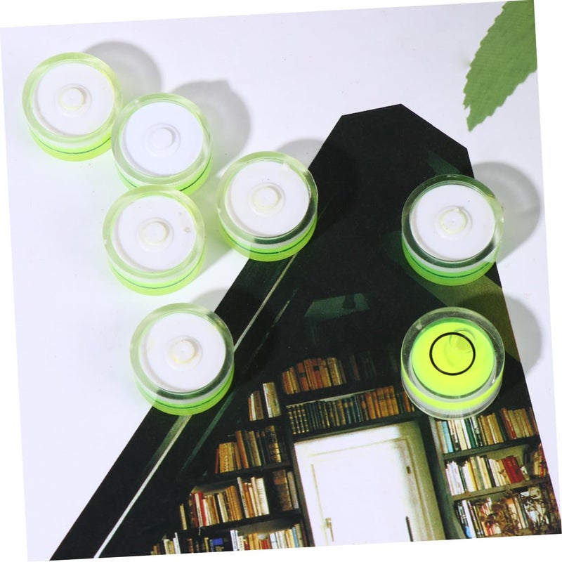 16 Pcs Green Circular Bubble Gauge Spirit Level Indicator 15x8mm Universal Tool - Image 5