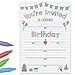 Printed Party Kids Birthday Notebook 25 Invitations and Envelopes - Image 3
