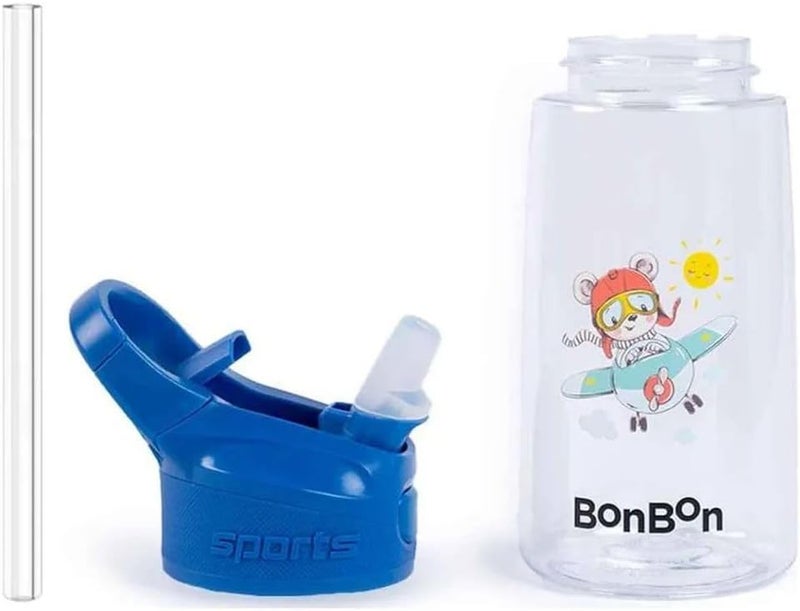 BonBon Elite Tritan Kids Water Bottle 450ml - Traveller - Image 3